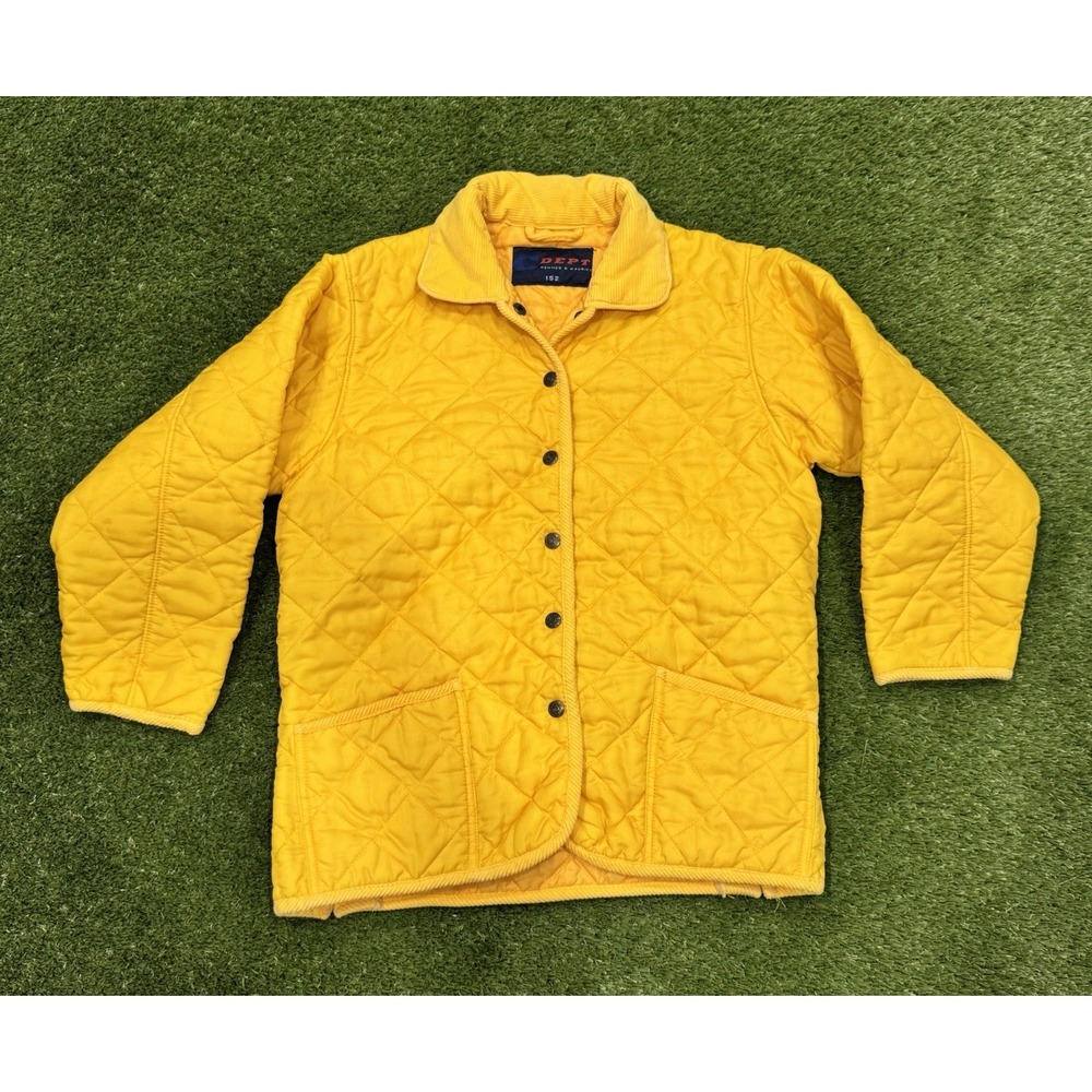 Kids Sweden Swedish C Dept Hennes & Mauritz Yellow Vintage Winter Jacket NWOT